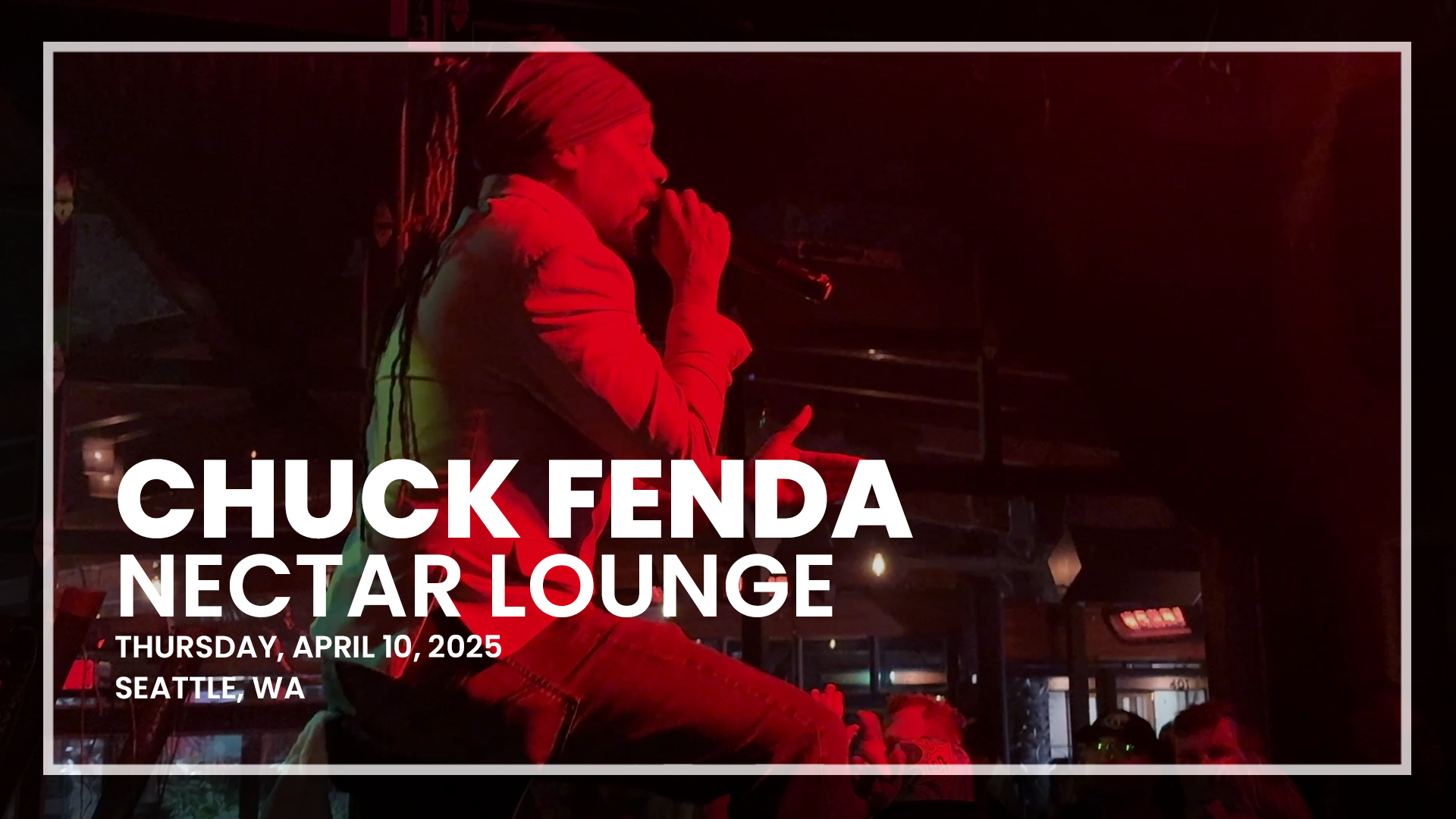 Review: Chuck Fenda in Seattle