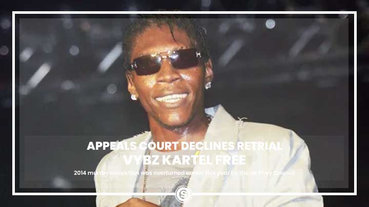 Vybz Kartel Freed After Appeals Court Declines Retrial
